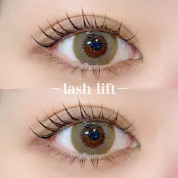 束感✨まつげパーマ