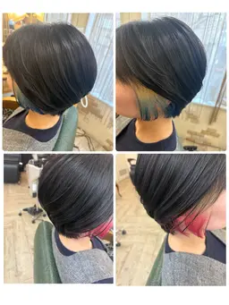 イヤリングカラー＋カット