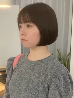 🌷ボブカット+縮毛矯正🌷