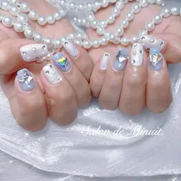 🎀大人気NO.2【Hand】持ち込みデザイン100分やり放題6980（アートし、大きいパーツ4本程度）🎀