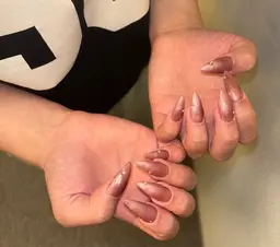 ワンカラーorラメグラ