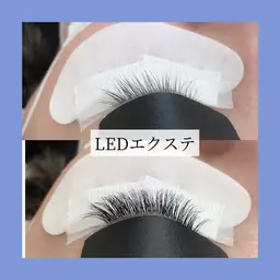 【オフ込み】LEDエクステ100本(初回セーブルorフラットラッシュ無料)リピーター様+500円※他店リペア不可