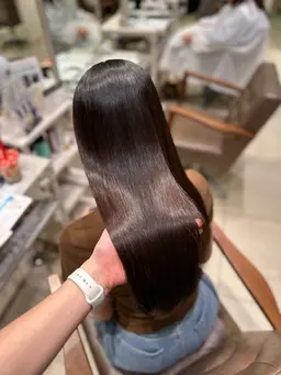 【パパっとsimple】ワンカラー＋髪質改善トリートメント