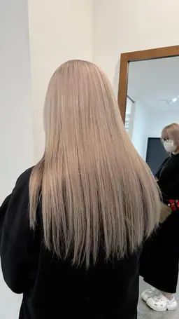 ブリーチ込みダブルカラー🫧