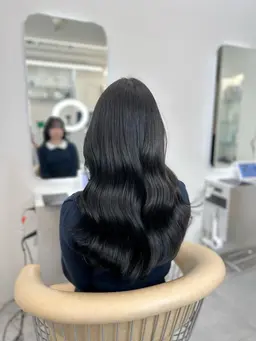 【ブリーチなし】透明感カラー➕トリートメント🫧🤍