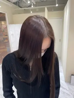 【カット+リタッチカラー+オリジナルトリートメント】