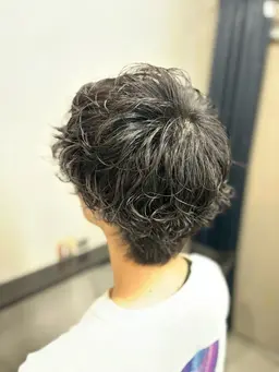 【⚡️メンズ限定!簡単セット⚡️】 カット+ナチュラルパーマ/フェザーパーマ
