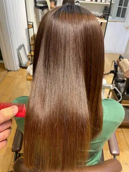 🌟ノンダメージ髪質改善ストレート + 4step補修トリートメント🌟🌟