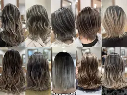 【バレイヤージュorハイライト】 + 【フルカラー 】¥12500⇒¥10000