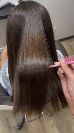 ストレート　縮毛矯正