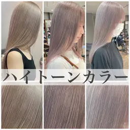 【🌸U24ミニモ学割🌸】トリプルカラー(ブリーチ2回+カラー)+ケアカット+内部補修うるツヤトリートメント⚡️