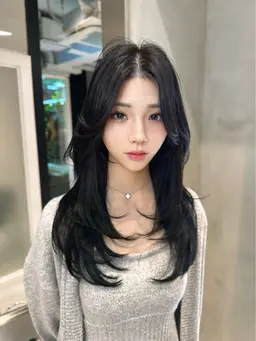 韓国レイヤーカット