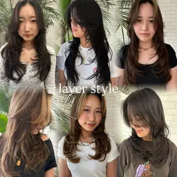 【トレンド✨】レイヤーカット+2Step生オイルトリートメント