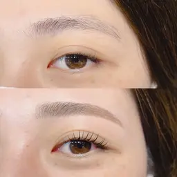 🌟黄金比美眉WAX（間引き込み）×まつ毛パーマ👀✨アイシャンプー、コーティング付き🎀