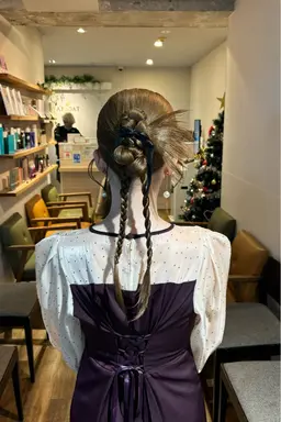 🤎お呼ばれヘアアレンジ🤎𝜗𝜚꙳.*‬