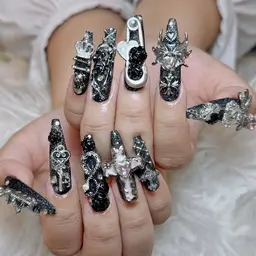 チップスカルプ長さ出し10本＋持ち込みデザイン