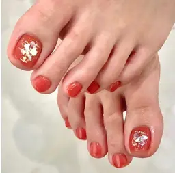 🤍ご新規様限定🤍オフなしフットワンカラーorラメグラコース