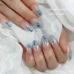 【オフ込】メインアート4本程🎀50種以上のサンプルから選んでいただきます。旬な色合いやアートを取り入れたデザイン🌼