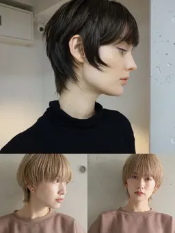 【🎅日時指定限定限定🎄】ショートカット+ワンカラー+Aujuaトリートメント付き♡