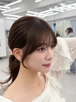 繋がる✨顔周りカット