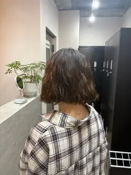 レディースカット＋パーマ