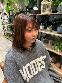 【ミディアムの方】カット+シャンプーブロー🌻