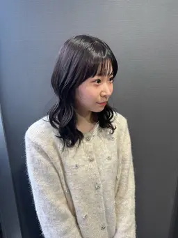 前髪カット+5stepトリートメント🫧