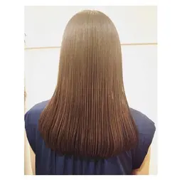 straight permanent + 3step treatment