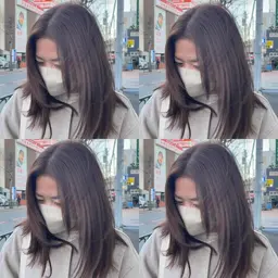 🌟人気No.3🌟似合わせ小顔カット×髪質改善カラー × Aujua5ステップ超音波トリートメント