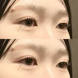 🎀【人気No.1】韓国風束感ラッシュリフト（美まつ毛矯正）+コーティング付き¥6300