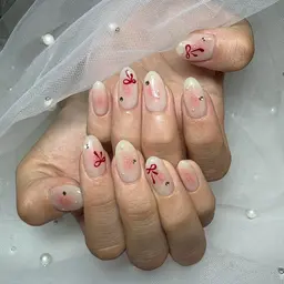 【NEWOPEN記念】オフ無料☆ジェルネイル★ミラーワンカラー¥6000