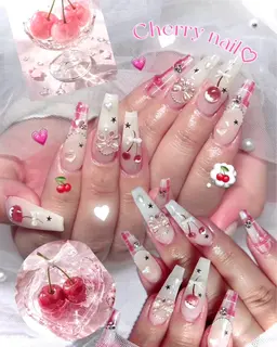 《学割限定💗》チップ長さだしアートコース💜オフ無しの方✨持ち込みデザインもOK