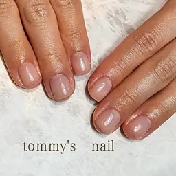 ワンカラー【育ケアネイル；オリジナルネイルオイル付き】※カラージェル1色塗り