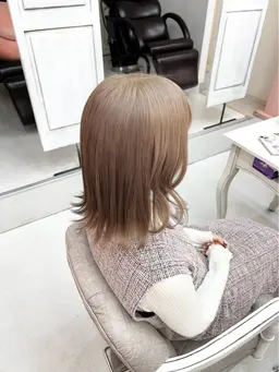 【ハイトーン練習モデル】🪶ケアブリーチ ダブルカラー＋3ステップトリートメント🪶