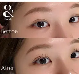 《＆healthy》︎💕︎フラットラッシュ100本＋まつげパーマ👀12月限定価格✨️