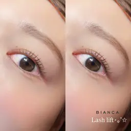 まつ毛パーマ上のみ🤍