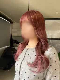 ブリーチカラー+カット+トリートメント