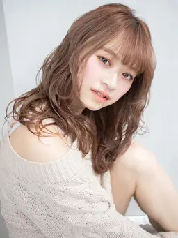 🧡圧倒的コスパ🧡似合わせカット無料＋艶カラー＋最高級トリートメント