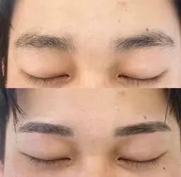 【ミニモ限定🍒】🩰👦🏻メンズ美眉スタイリング➕間引き🩰（ワックス脱毛）/骨格診断/眉メイク別途¥500