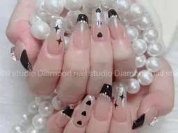 12月⭐️オフ無料⭐️🎀[チップ120分デザインやり放題]画像持ち込み可★アート10本程度★