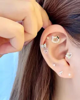 耳ツボジュエリー両耳16粒