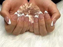 【minimo限定🎶】フレンチネイル・ベースカラー有➕¥500