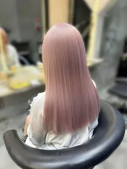 🔴学割U24❗️カット＋ダブルカラー＋超音波アイロントリートメント　ブリーチリタッチの場合もこちらでお願いいたします！