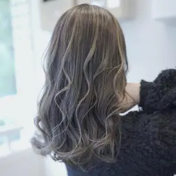 ▼ハイライトのブリーチ込▼メッシュ& 最高級トリートメント