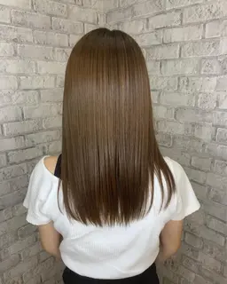 💎自然な縮毛矯正💎カット+縮毛矯正+艶トリートメント🌹 #レイヤー/ボブ/ショート/韓国/前髪/髪質改善