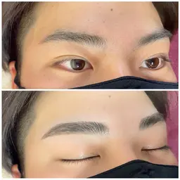 【メンズ】一気に垢抜け☆美眉デザイン➕ワックス脱毛