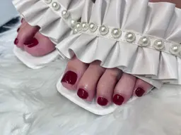 オフなしフットワンカラー💅