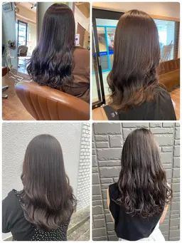 成人式前に✨《ミニモ限定クーポン》似合わせカット＋艶髪・透明感カラー