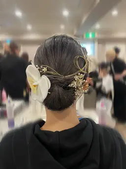 卒業式🌸 ヘアセット＋袴着付け