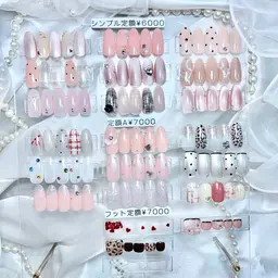 【オフィスネイルに🌸】定額シンプルデザイン オフ有
